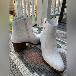 White boots